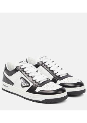 Prada Logo leather sneakers