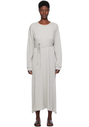 Baserange Gray Shaw Kaftan Midi Dress