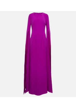 Safiyaa Crepe gown