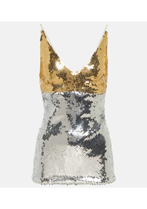 Victoria Beckham Sequined top