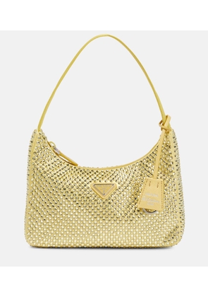 Prada Re-Edition Mini embellished shoulder bag