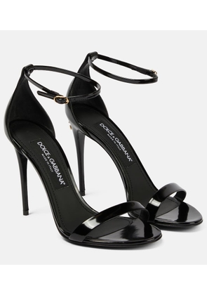 Dolce&Gabbana Patent leather sandals