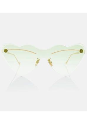Loewe Paula's Ibiza heart-shaped sunglasses