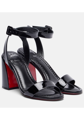 Christian Louboutin Miss Sabina 85 patent leather sandals