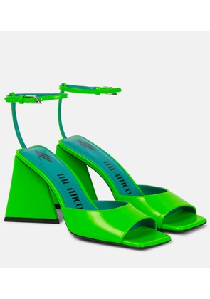 The Attico Piper 85 patent leather sandals