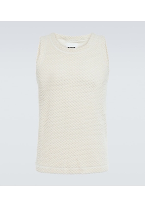 Jil Sander Cotton-blend tank top
