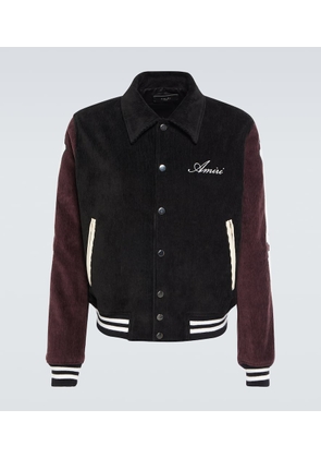 Amiri Corduroy varsity jacket