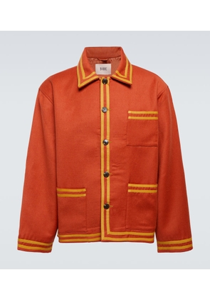 Bode Society Club wool blouson jacket