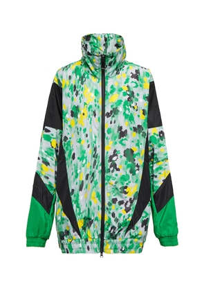 Adidas by Stella McCartney Leopard-print track jacket