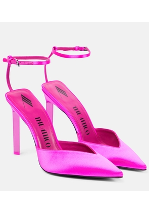 The Attico Perine 105 satin pumps