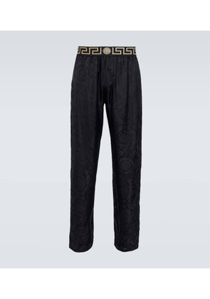 Versace Barocco silk twill pajama bottoms