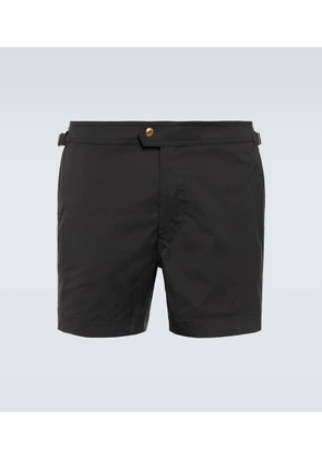 Tom Ford Side-buckle swim trunks