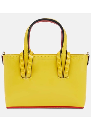 Christian Louboutin Cabata Nano patent leather tote bag