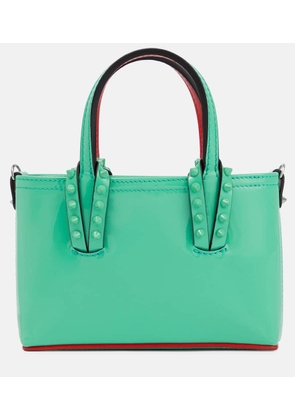 Christian Louboutin Cabata Nano patent leather tote bag