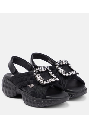 Roger Vivier Viv' Run embellished sandals