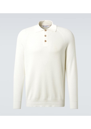 Brunello Cucinelli Cotton polo sweater