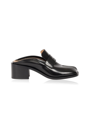 Maison Margiela Tabi City Leather Loafer Mules - Moda Operandi