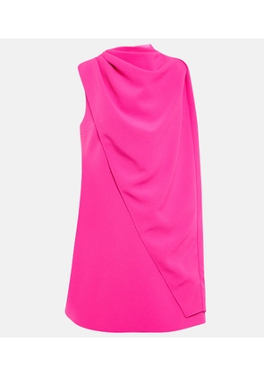 Safiyaa Margareta asymmetrical cape minidress