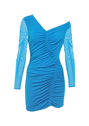 Self-Portrait Ruched minidress