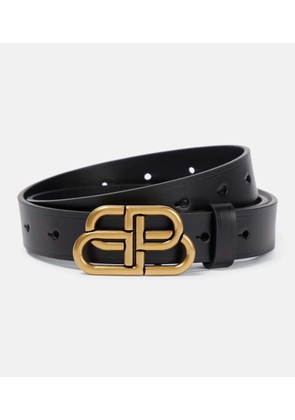 Balenciaga Slim leather belt
