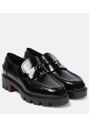 Christian Louboutin CL Moc Lug leather loafers