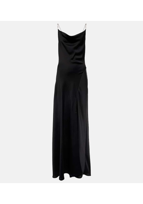 Simkhai Finley embellished satin maxi dress