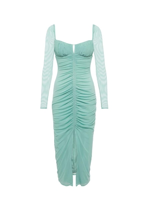 Self-Portrait Ruched midi dress