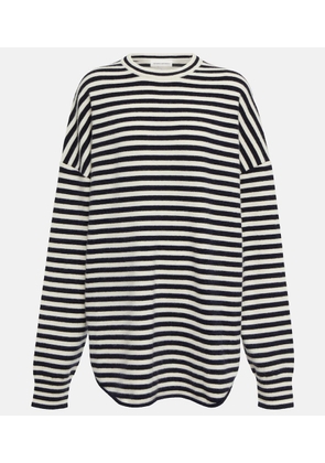 Extreme Cashmere NÂ° 53 Crew Hop cashmere-blend sweater