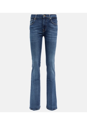 7 For All Mankind Mid-rise bootcut jeans