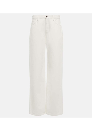 The Row Eglitta mid-rise wide-leg jeans