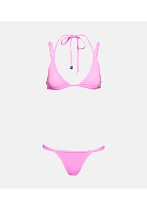 The Attico Halterneck bikini