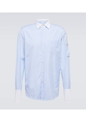 Winnie New York Striped cotton poplin shirt