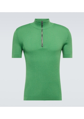 Winnie New York Wool half-zip sweater