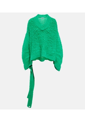 The Attico Ruth alpaca-blend sweater