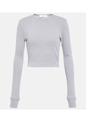 Wardrobe.NYC x Hailey Bieber cotton-blend top