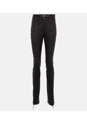 Dion Lee Hinge-seam leather pants