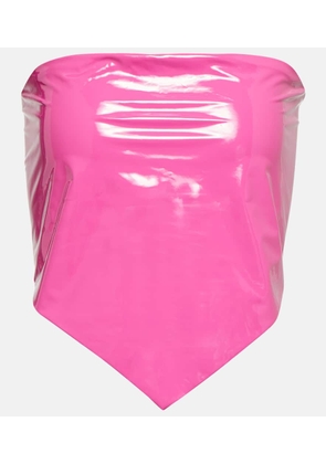 Rotate Laminated bustier