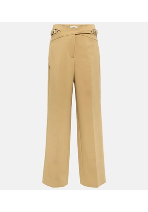 Dion Lee Interlock high-rise wide-leg pants
