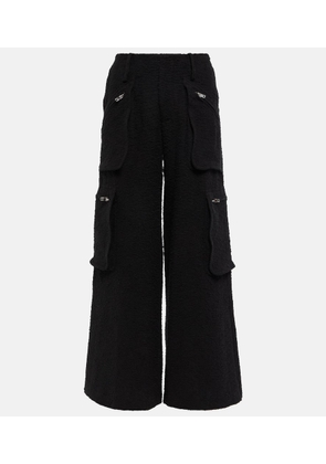 Amiri High-rise wide-leg cargo pants