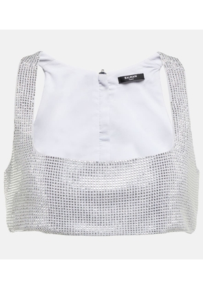 Balmain Embellished bralette