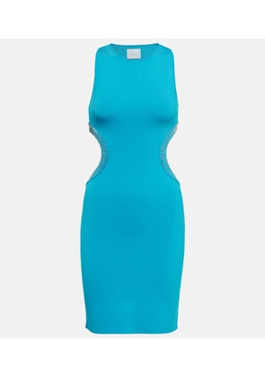 Galvan Luna cutout minidress