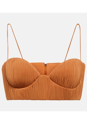 Alex Perry Preston ruched top