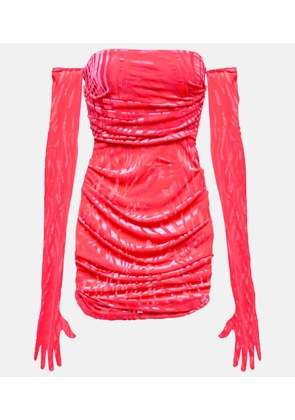 Alex Perry Colter ruched minidress