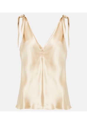 Gabriela Hearst Arrow silk top