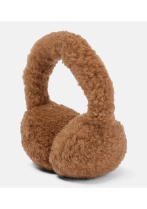 Max Mara Camel hair and silk ear muffs