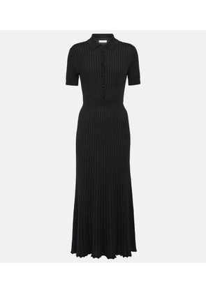 Gabriela Hearst Amor silk and cashmere midi dress