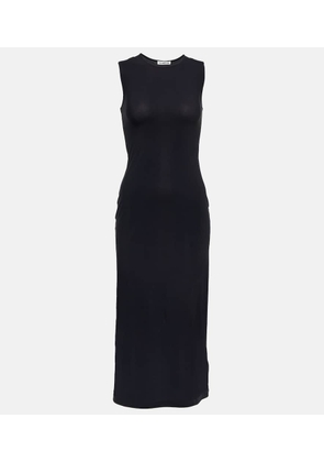 Jil Sander Fitted jersey midi dress
