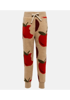 JW Anderson Printed fleece sweatpants