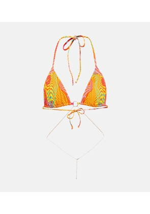 Bananhot Chain printed bikini top
