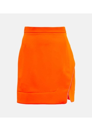 Vivienne Westwood High-rise crepe miniskirt